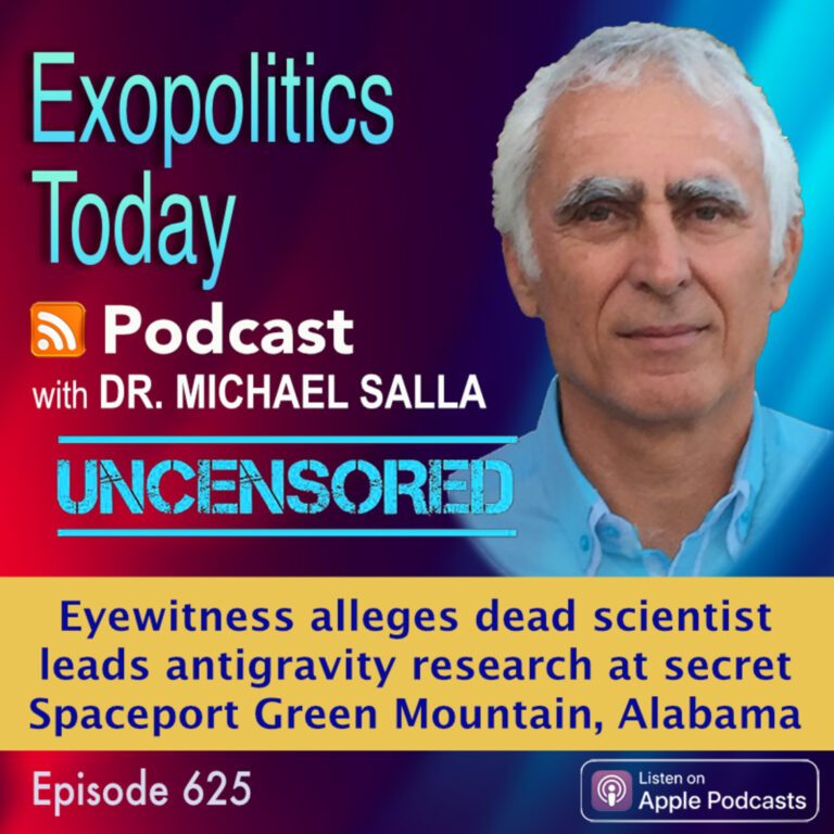 Eyewitness claims dead scientist leads antigravity research at secret Spaceport under Green Mountain