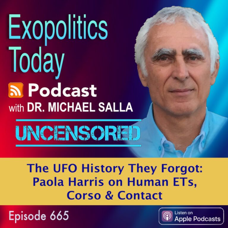 The UFO History They Forgot: Paola Harris on Human ETs, Corso & Contact